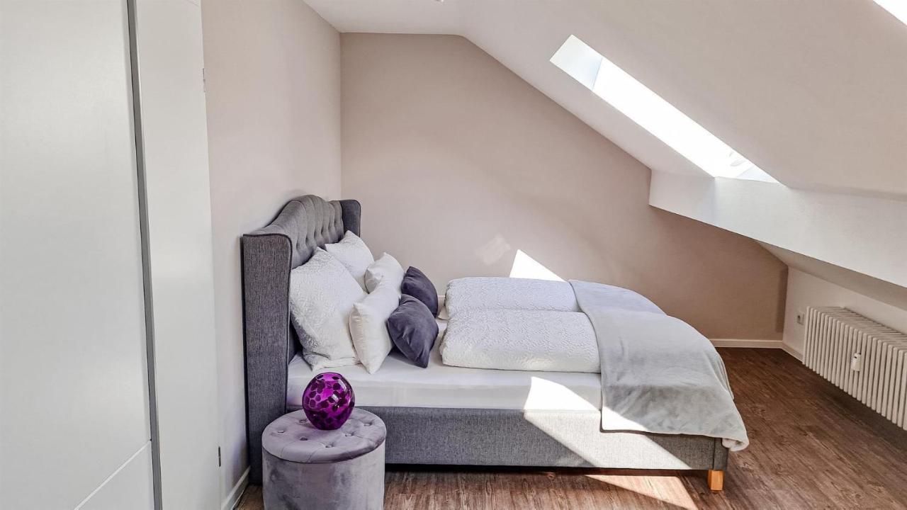 Penthouse Im Dachgeschoss Apartment ซอนโทเฟิน ภายนอก รูปภาพ