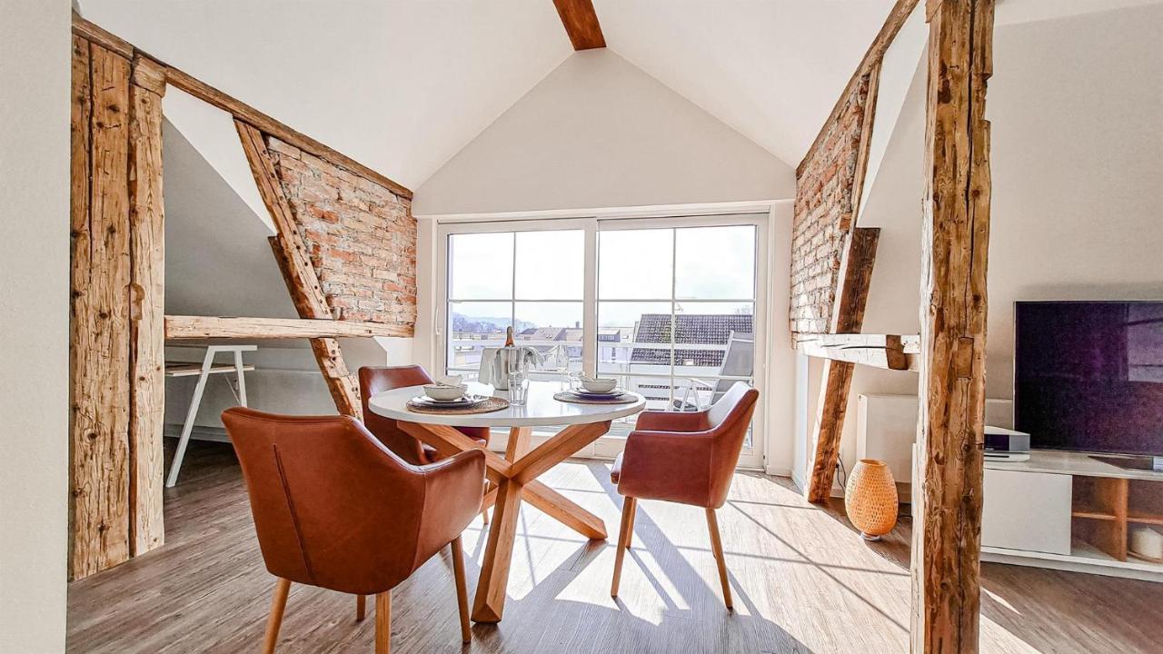 Penthouse Im Dachgeschoss Apartment ซอนโทเฟิน ภายนอก รูปภาพ